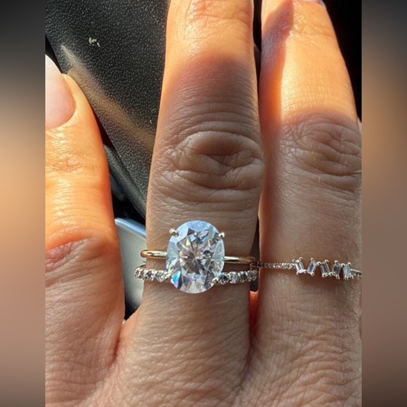 Handmade 3 ct. ring - Picture 1 of 4